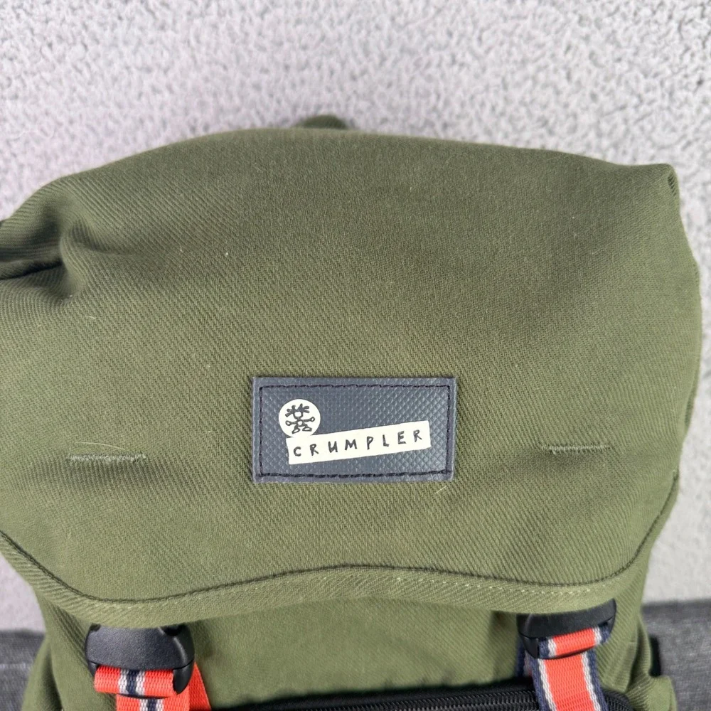 Crumpler‎ Outpost Project Karachi Camera Backpack Green Canvas Padded DSLR